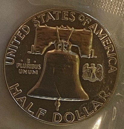 1961-Franklin-Half-In-Mint-Wrapper